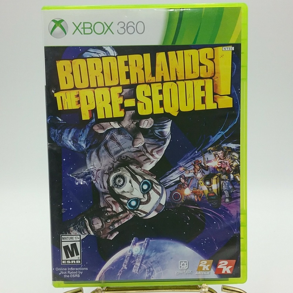 Borderlands The Pre Sequel Xbox 360 Pre Owned with Manual Case Artwork Cleaned